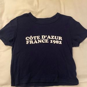 french crop top